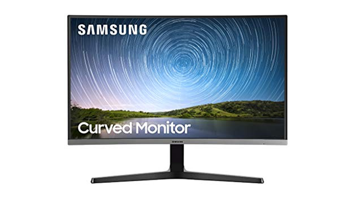 SAMSUNG 27-Inch CR50 Frameless Curved Gaming Monitor LC27R500FHNXZA – 60Hz Refresh, Computer Monitor